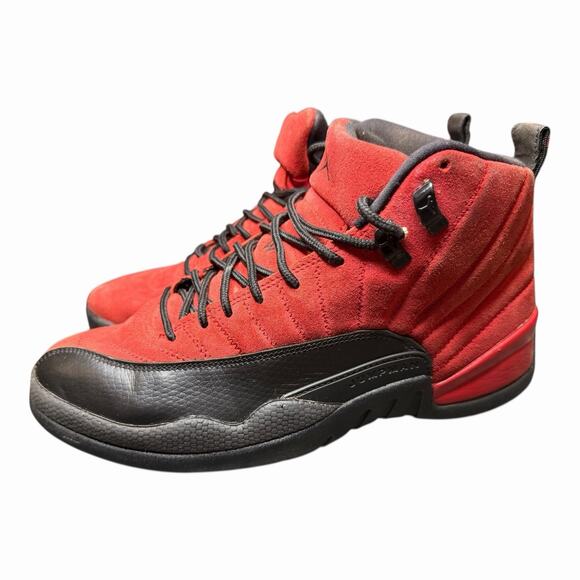 Nike Air Jordan 12 Retro Reverse Flu Game Red/Black CT8013-602 Men’s Size 9 - Picture 5 of 10